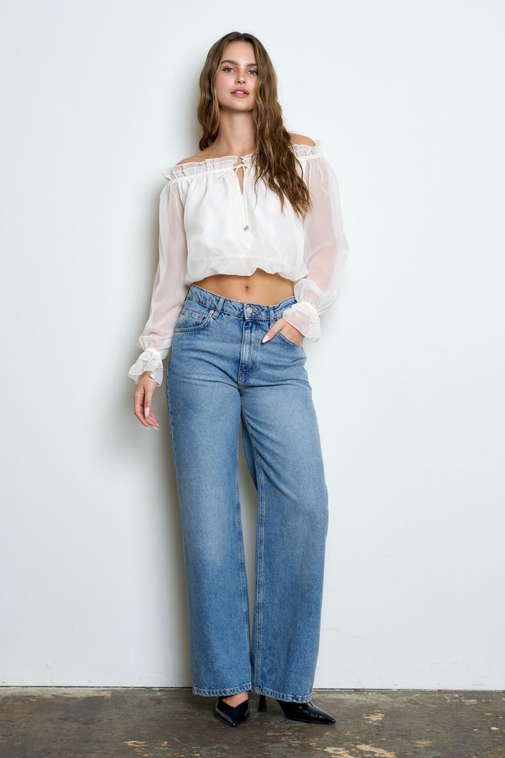 Whisper Sleeve Blouse