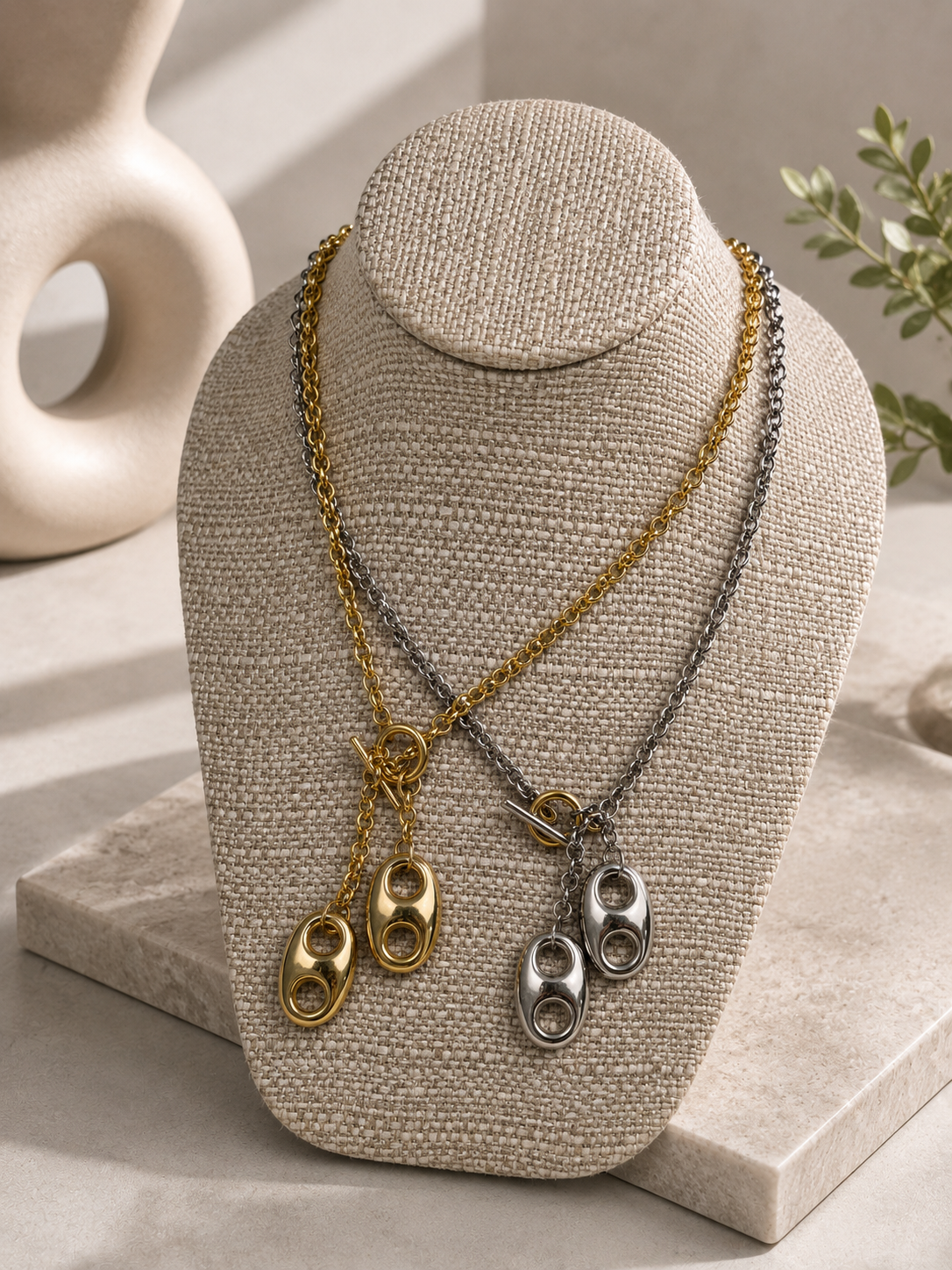 Meridian Toggle Necklace