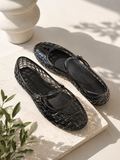 Black Jelly Sandals