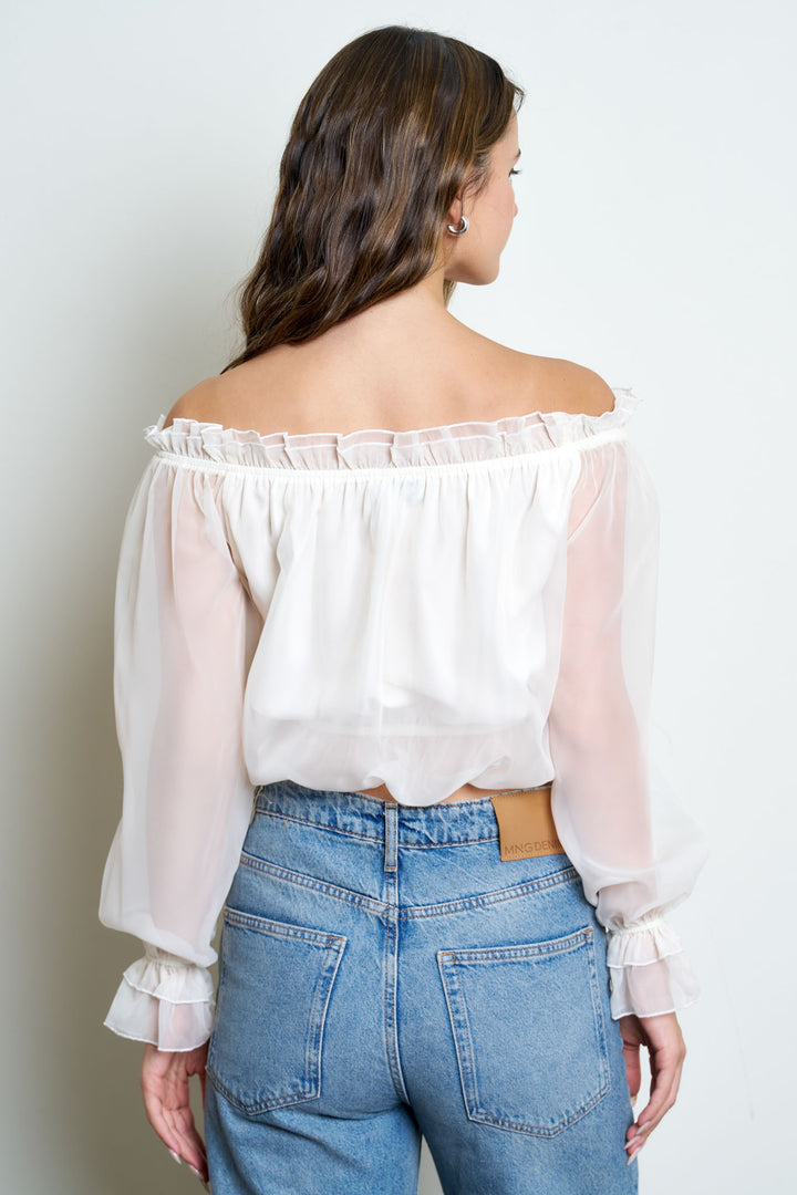 Whisper Sleeve Blouse