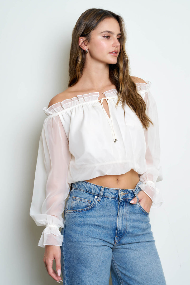 Whisper Sleeve Blouse